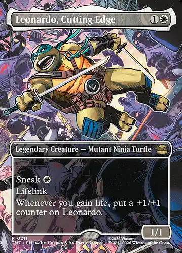 Leonardo, Cutting Edge - tmt Spoiler