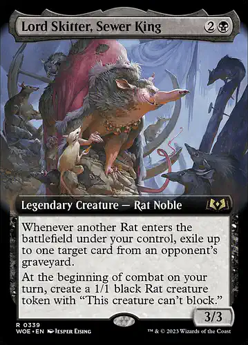 Lord Skitter, Sewer King - woe Spoiler