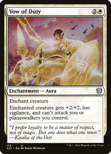 Vow of Duty - c21 Spoiler