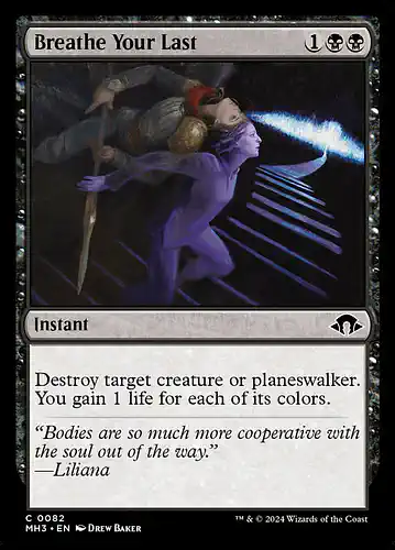 Breathe Your Last - mh3 Spoiler