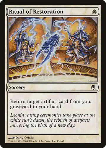 Ritual of Restoration - dst Spoiler