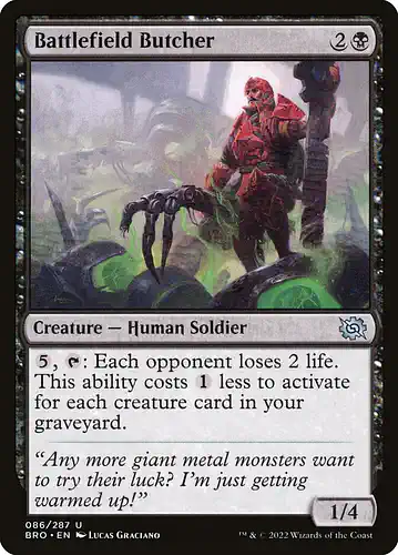 Battlefield Butcher - bro Spoiler