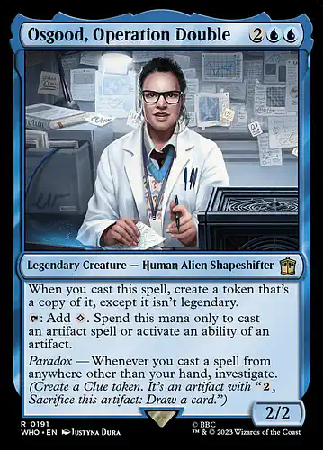 Osgood, Operation Double - who Spoiler