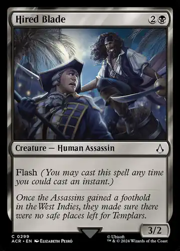 Hired Blade - acr Spoiler