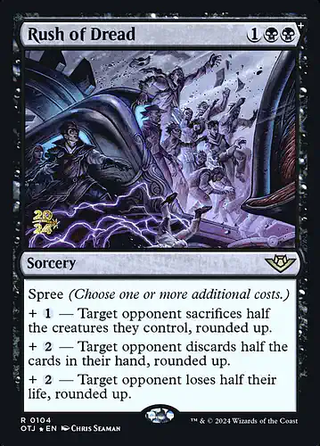 Rush of Dread - otj Spoiler
