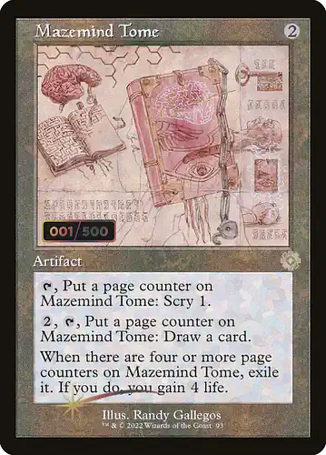 Mazemind Tome - brr Spoiler