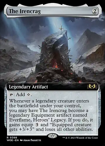 The Irencrag - woe Spoiler