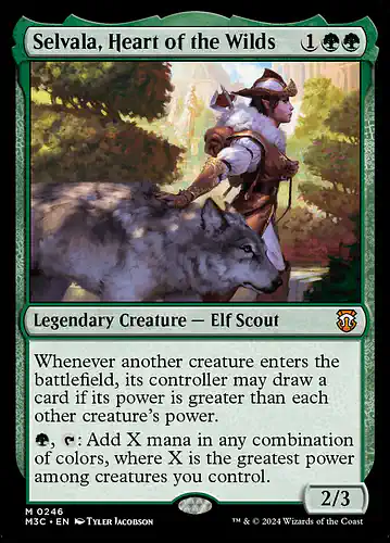 Selvala, Heart of the Wilds - m3c Spoiler