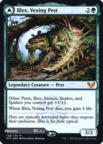 Blex, Vexing Pest - stx Spoiler