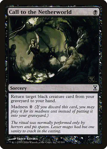 Call to the Netherworld - tsp Spoiler