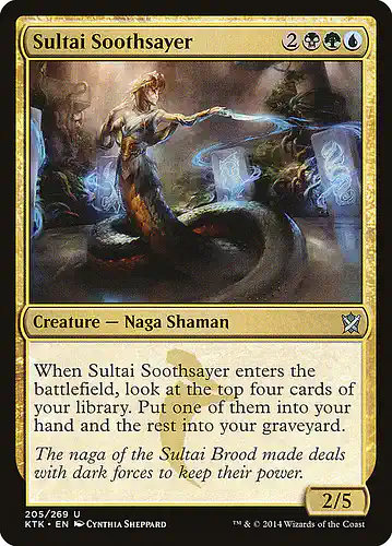 Sultai Soothsayer - ktk Spoiler