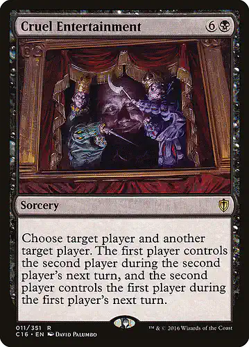 Cruel Entertainment - c16 Spoiler
