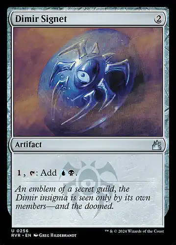 Dimir Signet - rvr Spoiler