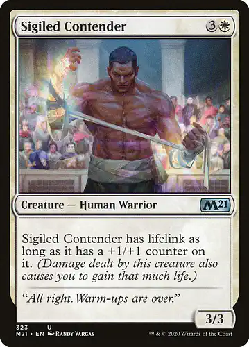 Sigiled Contender - m21 Spoiler