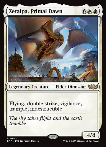 Zetalpa, Primal Dawn - tdc Spoiler