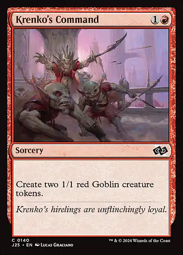 Krenko's Command - j25 Spoiler