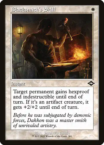 Blacksmith's Skill - mh2 Spoiler