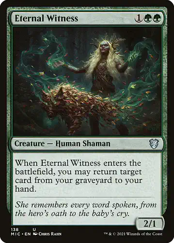 Eternal Witness - mic Spoiler