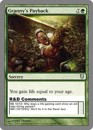 Granny's Payback - unh Spoiler