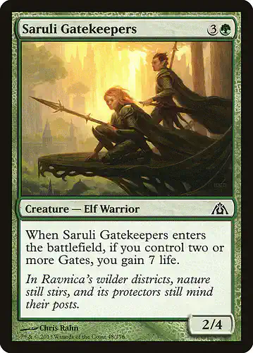 Saruli Gatekeepers - dgm Spoiler