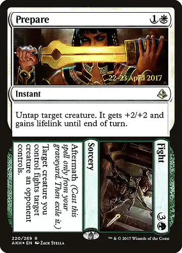 Prepare - akh Spoiler
