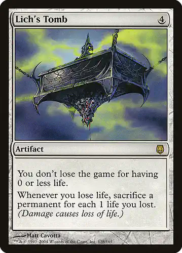 Lich's Tomb - dst Spoiler