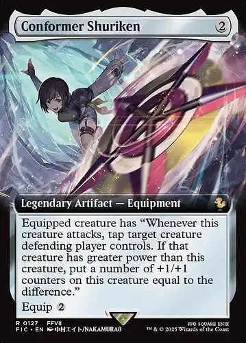 Conformer Shuriken - fic Spoiler