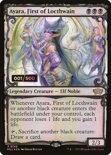 Ayara, First of Locthwain - mul Spoiler