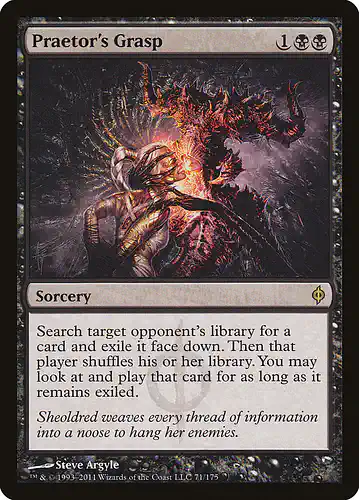 Praetor's Grasp - nph Spoiler