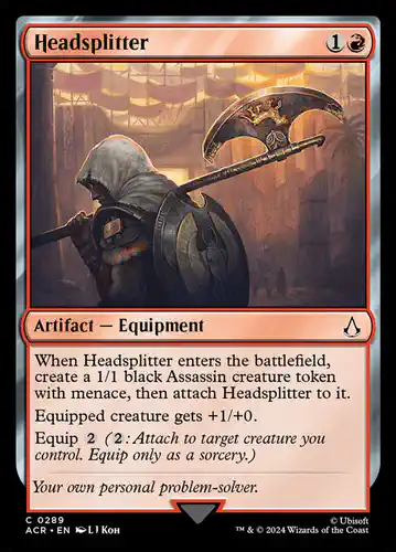 Headsplitter - acr Spoiler