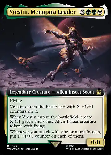 Vrestin, Menoptra Leader - who Spoiler