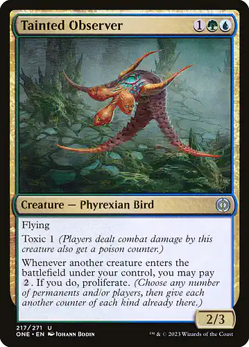 Tainted Observer - one Spoiler