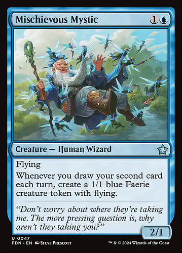 Mischievous Mystic - fdn Spoiler