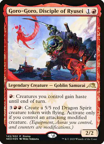 Goro-Goro, Disciple of Ryusei - neo Spoiler