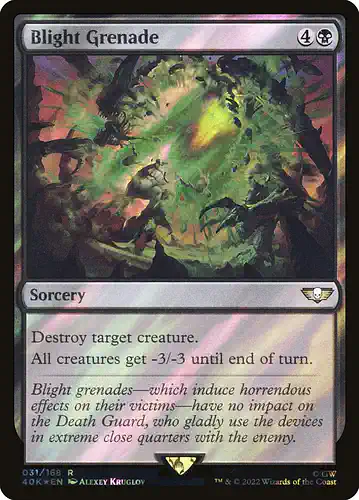 Blight Grenade - 40k Spoiler