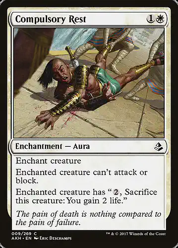 Compulsory Rest - akh Spoiler