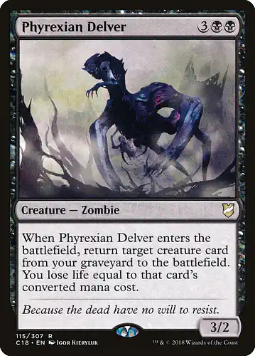 Phyrexian Delver - c18 Spoiler