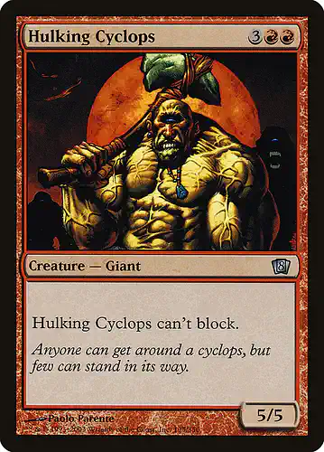 Hulking Cyclops - 8ed Spoiler