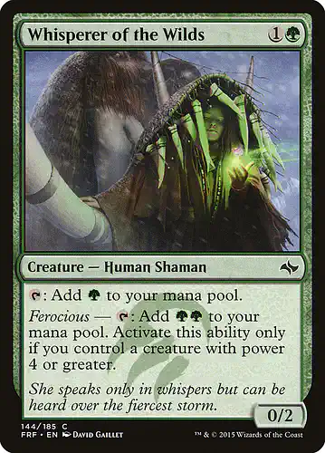 Whisperer of the Wilds - frf Spoiler