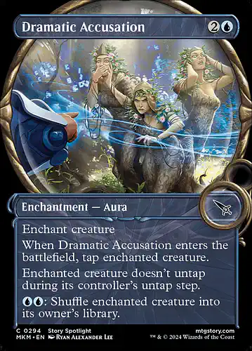 Dramatic Accusation - mkm Spoiler