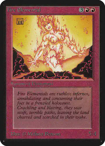 Fire Elemental - lea Spoiler