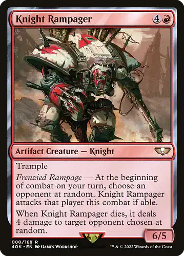 Knight Rampager - 40k Spoiler