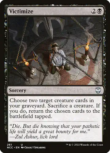 Victimize - ncc Spoiler