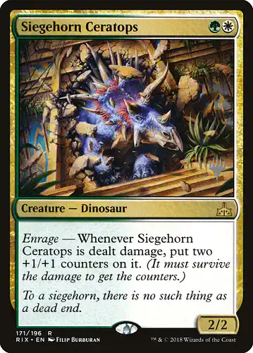 Siegehorn Ceratops - rix Spoiler