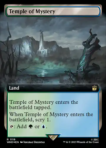 Temple of Mystery - who Spoiler