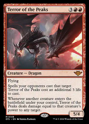 Terror of the Peaks - otj Spoiler