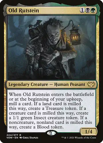 Old Rutstein - vow Spoiler