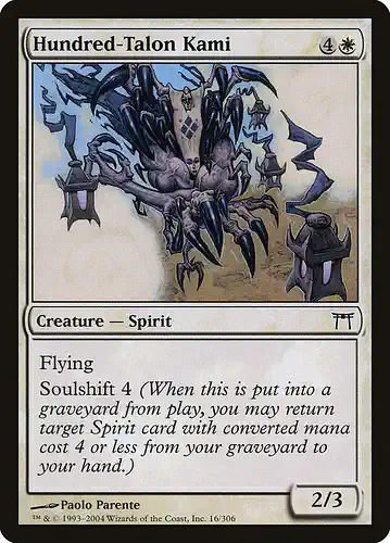 Hundred-Talon Kami - chk Spoiler