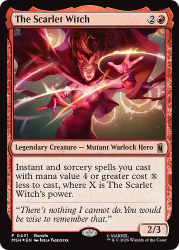 The Scarlet Witch - msh Spoiler