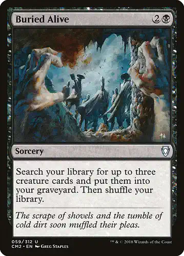 Buried Alive - cm2 Spoiler